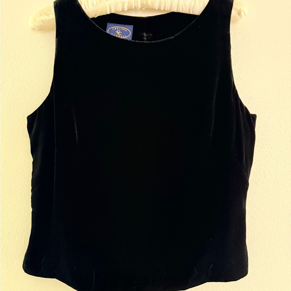 Coldwater Creek Classic Black Tank Top
